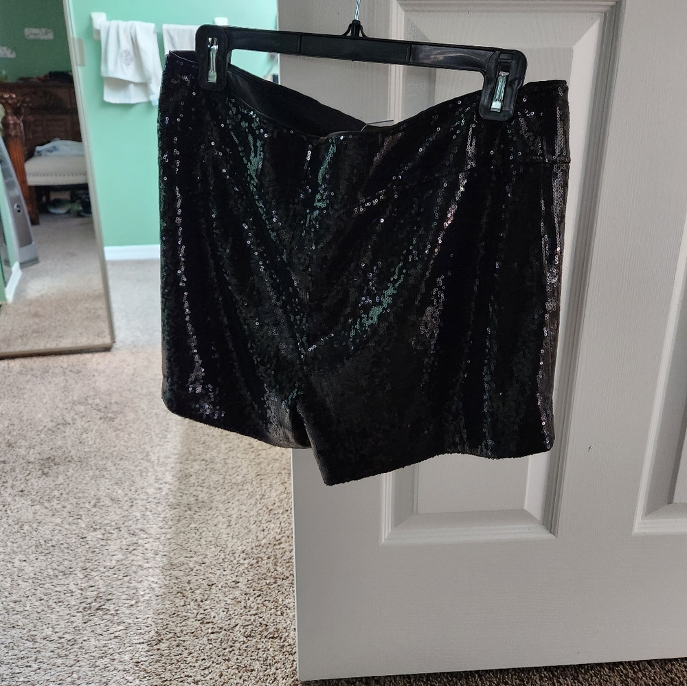 Sequin shorts